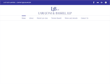 Tablet Screenshot of ljblaw.com